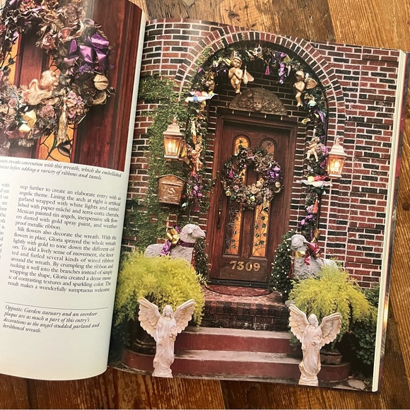 Christmas With Southern Living Hardcover Book Recipes Decor Crafts Vintage 1992 - Picture 8 of 9